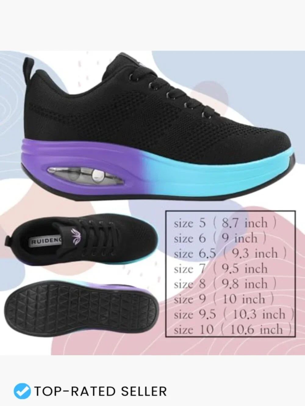 Women's Slip On Walking Sneakers Comfortable Lightweight Work Nurse Shoes